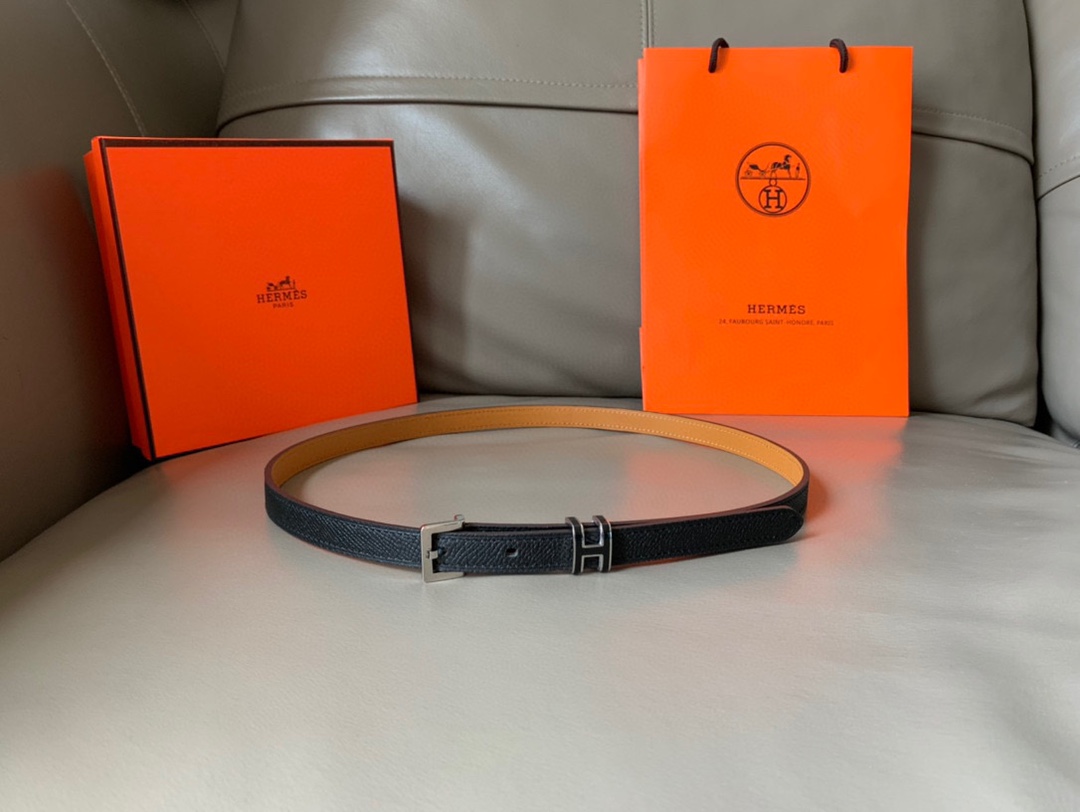 Hermès Female Leather Belt Cow Leather S-m