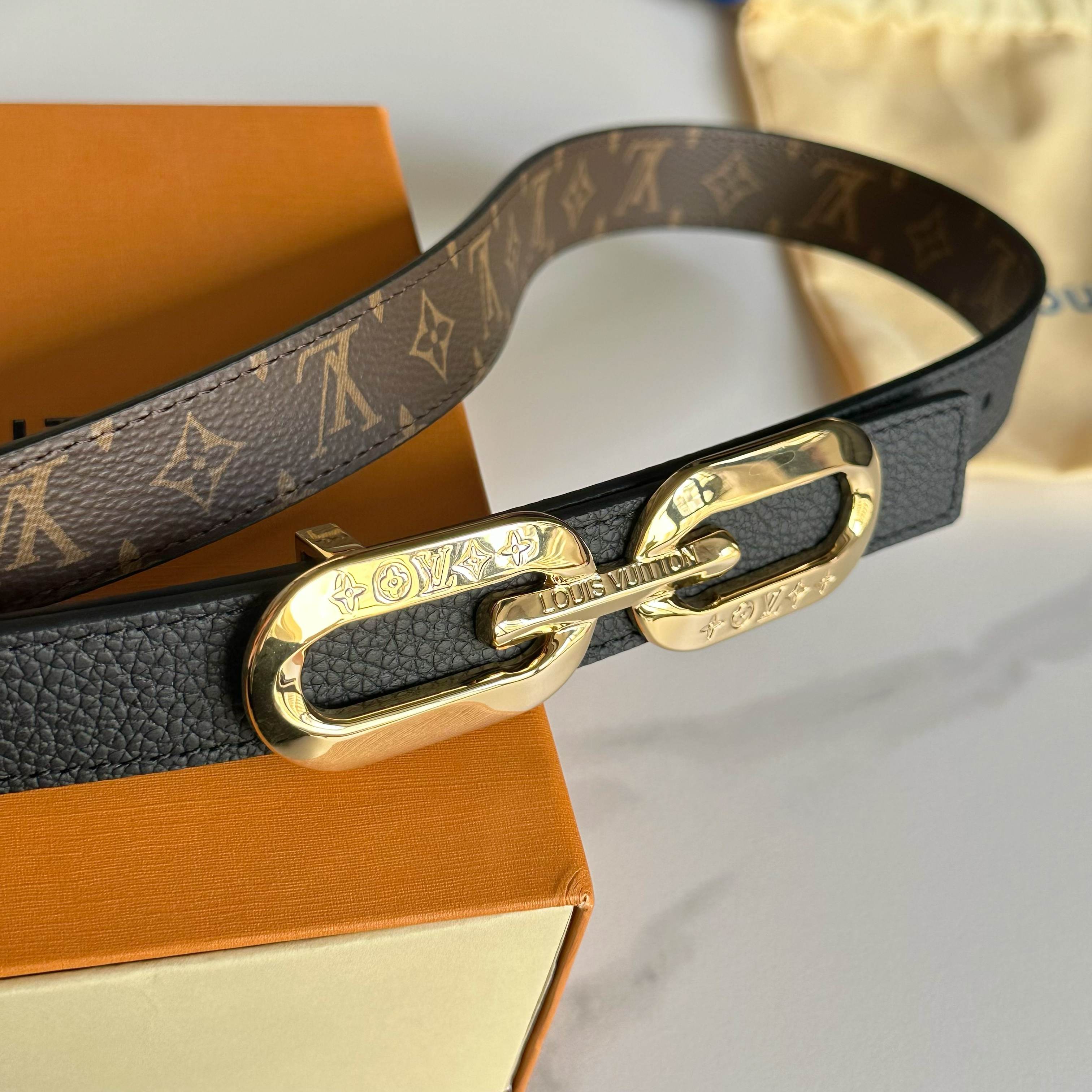 Louis Vuitton Female Basic Belt Canvas S-l