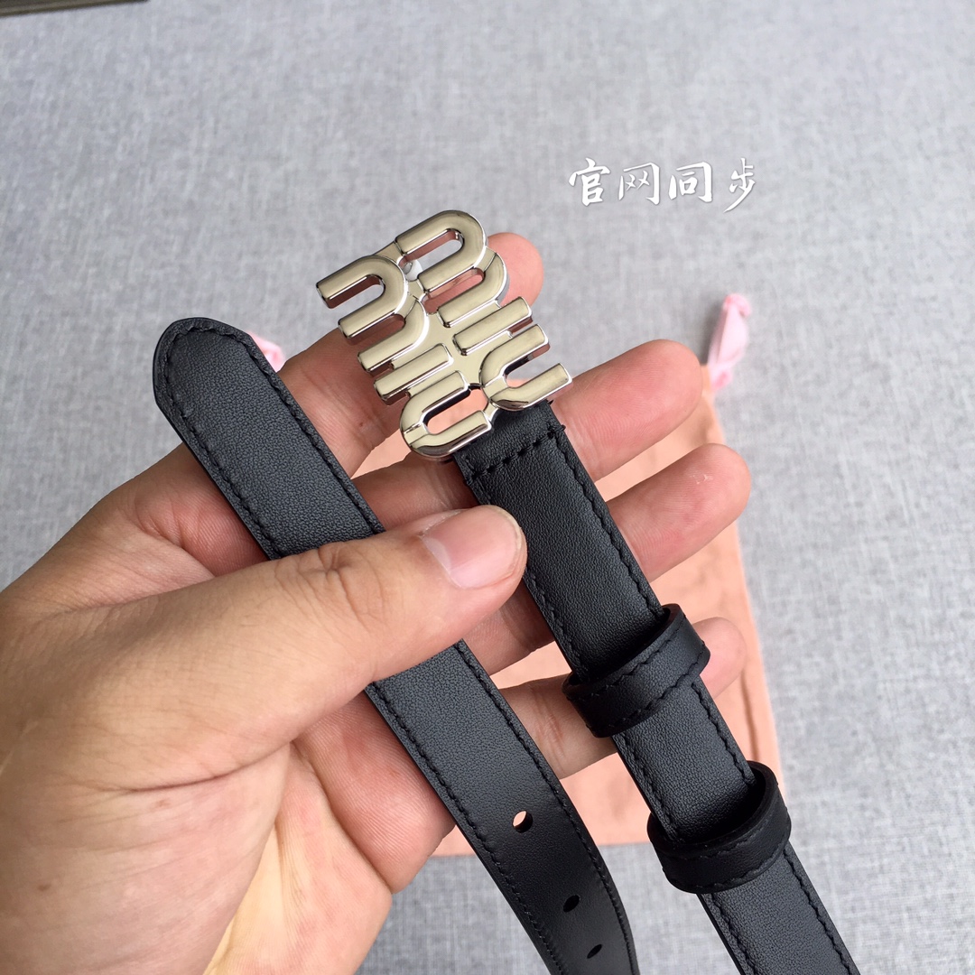 Miu Miu Female Basic Belt M