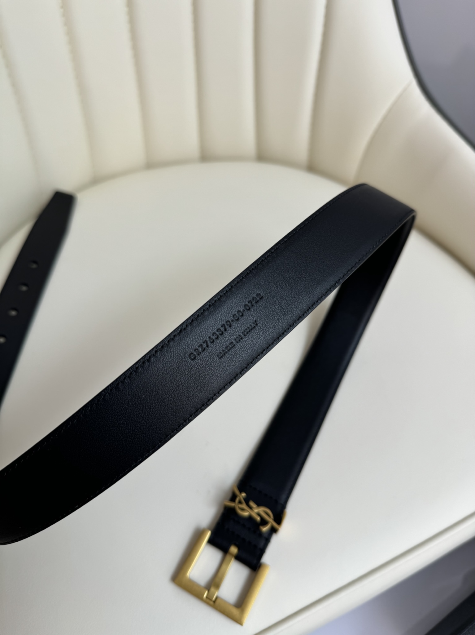 Saint Laurent Female Leather Belt S-m-l