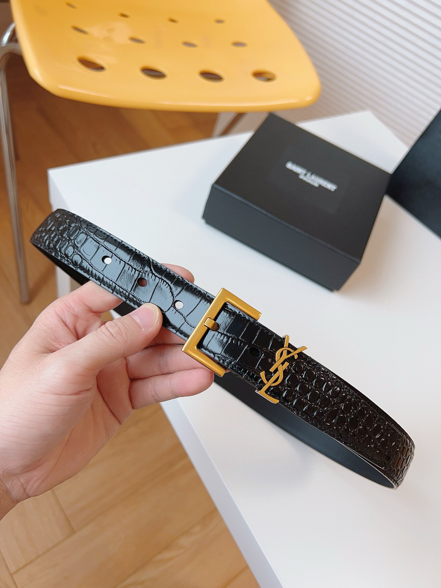Female Basic Belt Cow Leather S-m-l
