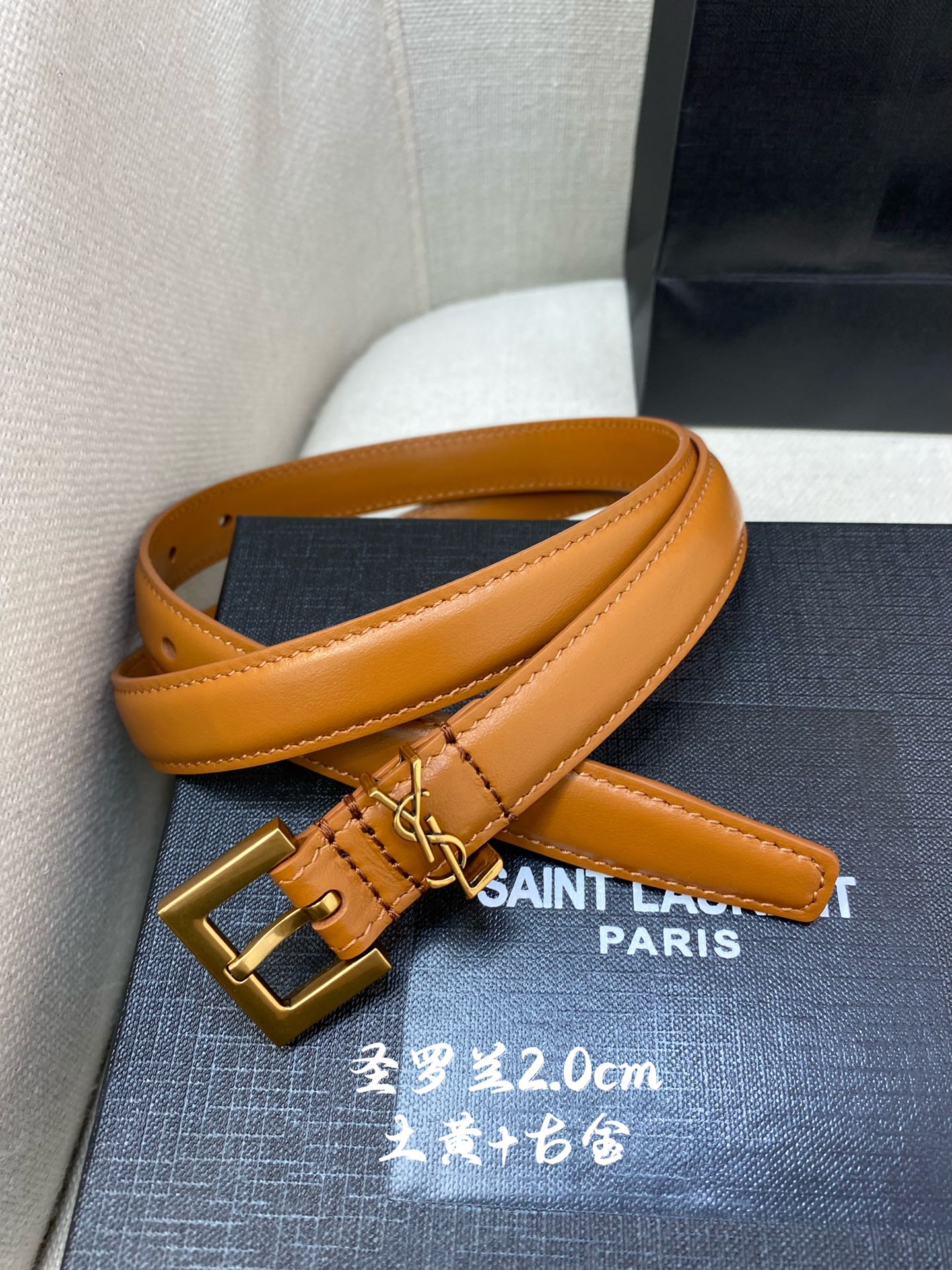 Female Basic Belt Cow Leather S-m-l