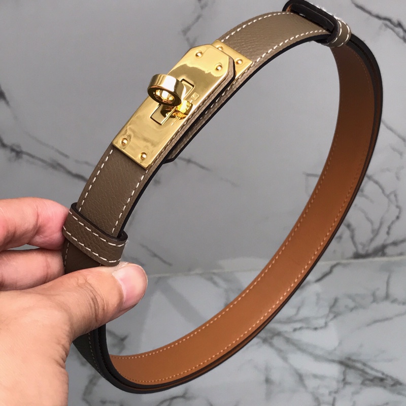 Hermès Female Leather Belt Cow Leather S-m
