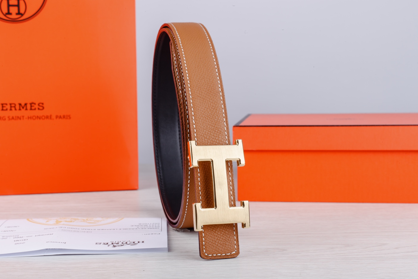 Hermès Female Basic Belt Cow Leather M