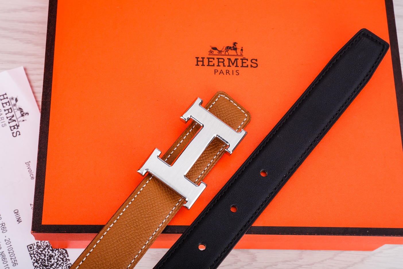 Hermès Female Basic Belt Cow Leather M