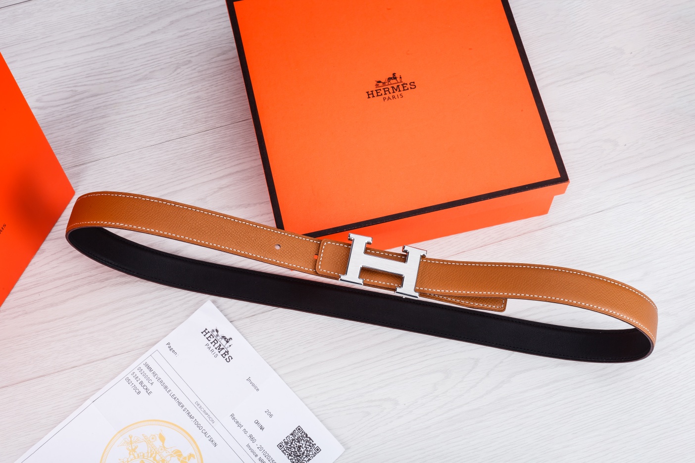 Hermès Female Basic Belt Cow Leather M