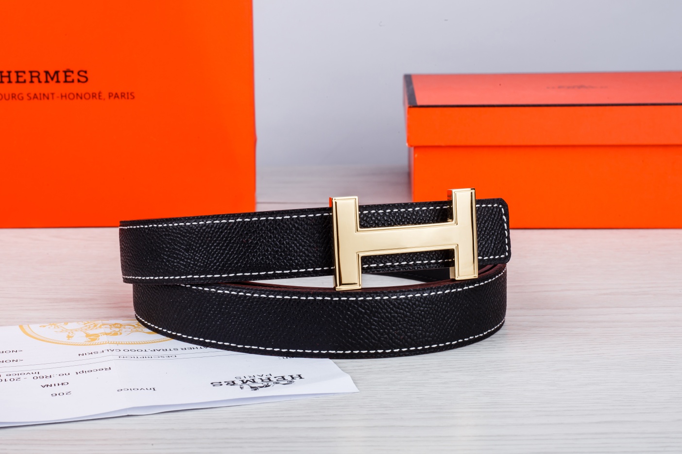 Hermès Female Basic Belt Cow Leather M
