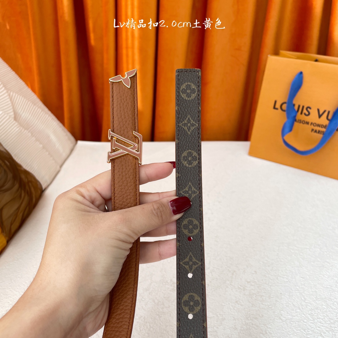 Louis Vuitton Female Basic Belt 0mm