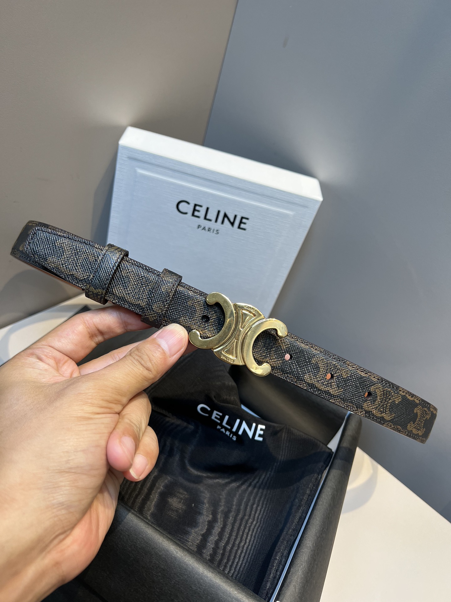 Female Basic Belt Cow Leather M