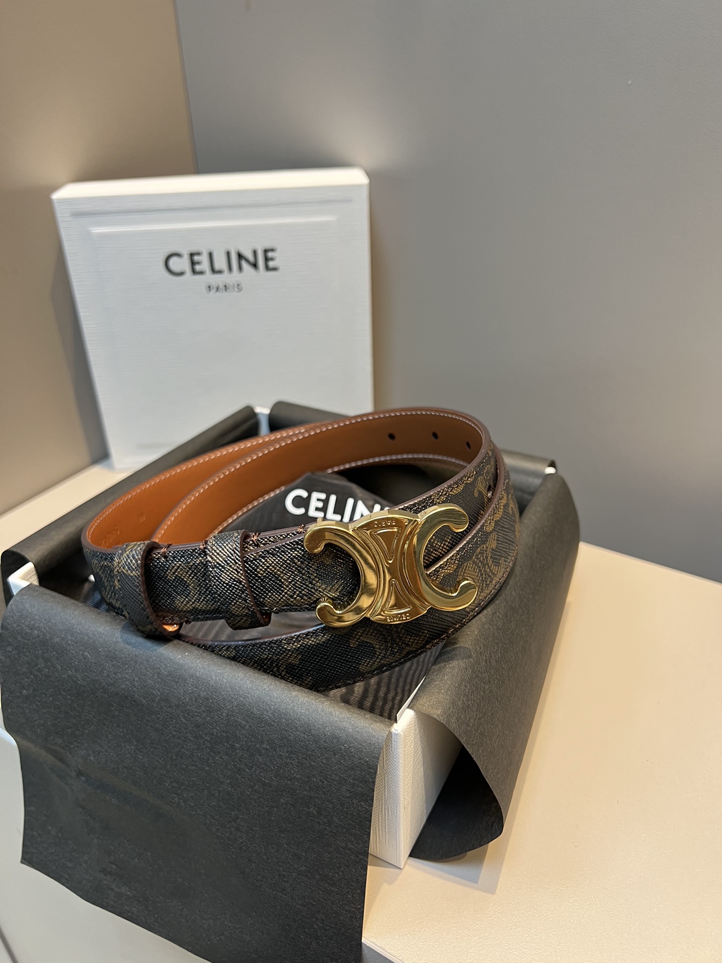 Female Basic Belt Cow Leather M
