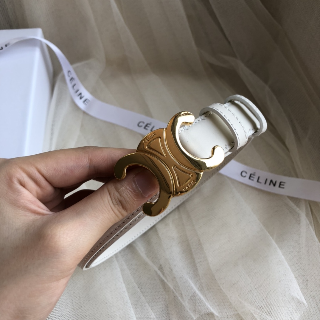 Celine Female Leather Belt Cow Leather M