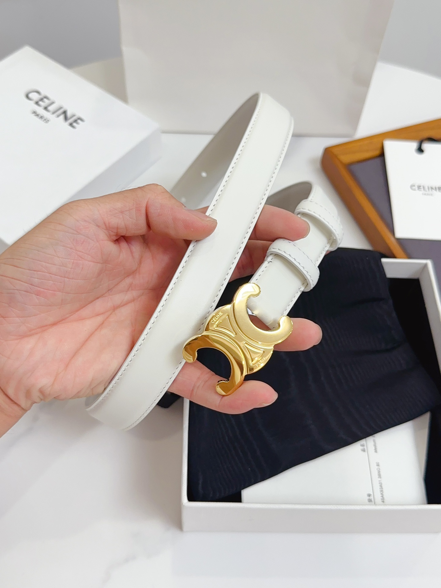 Celine Female Basic Belt Cow Leather M-l