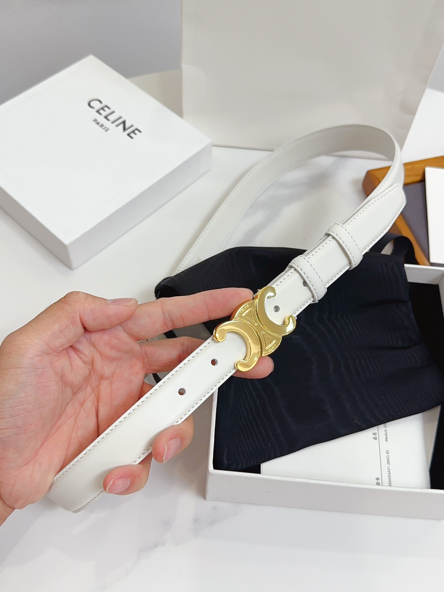 Celine Female Basic Belt Cow Leather M-l