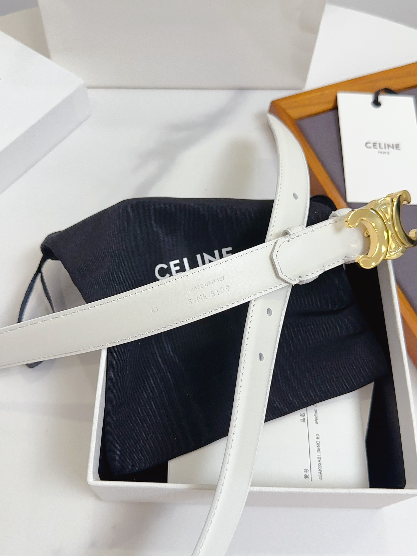 Celine Female Basic Belt Cow Leather M-l