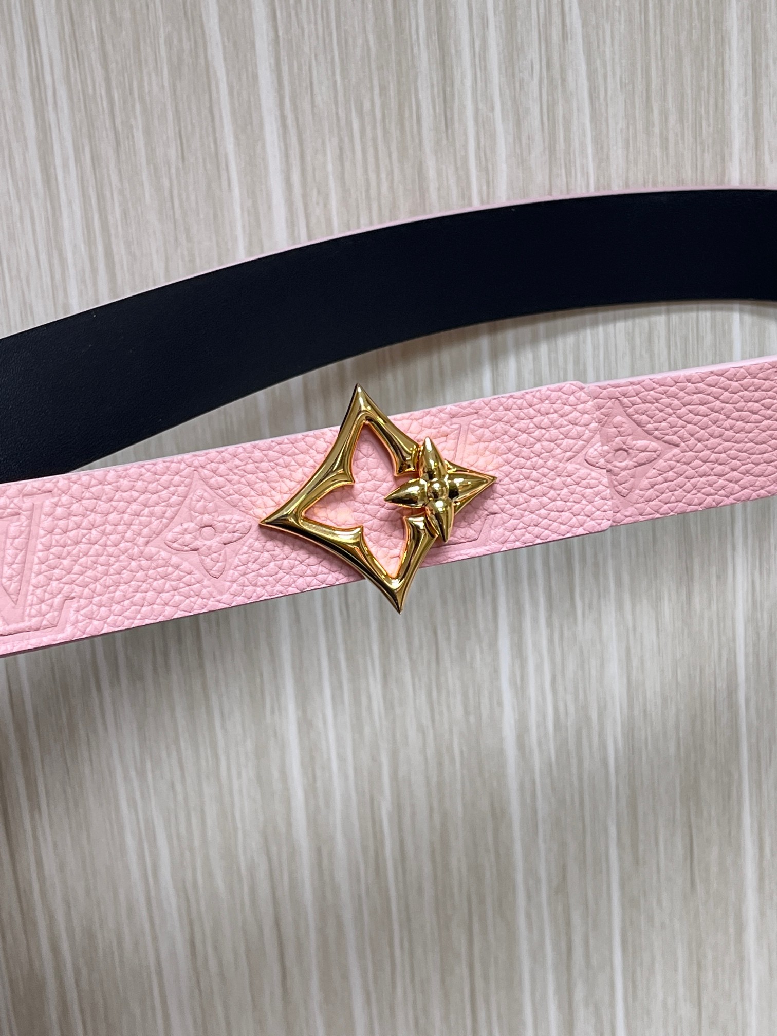 Female Basic Belt Cow Leather Black