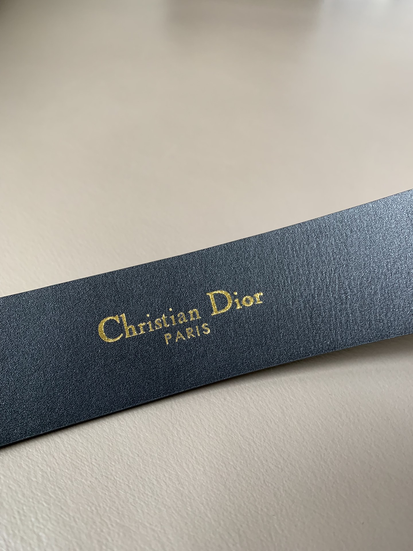 Dior Female Basic Belt Cow Leather Black S-l