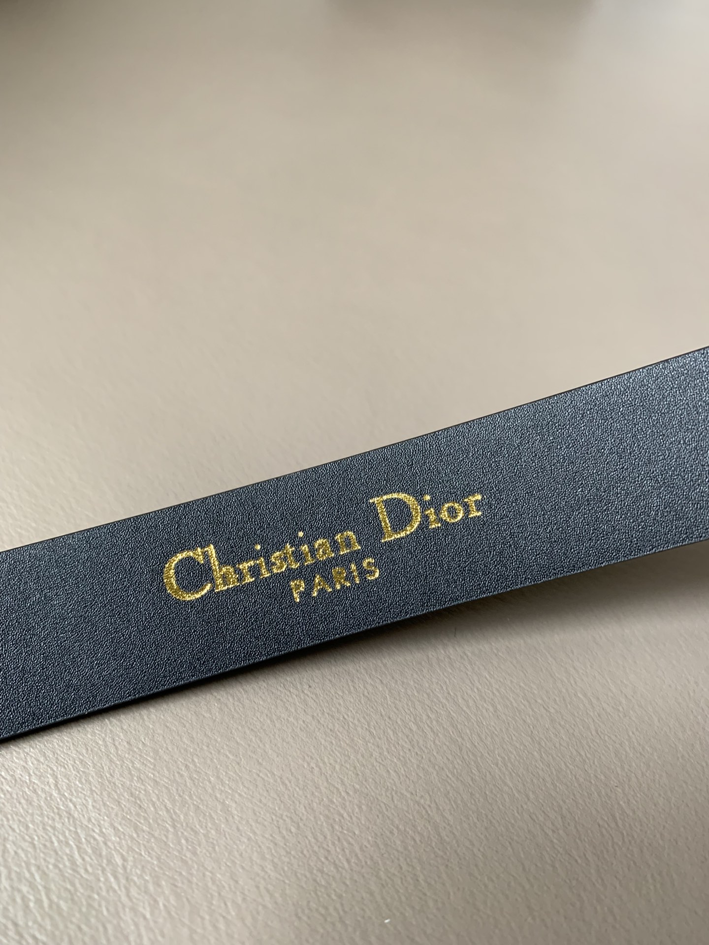Dior Female Basic Belt Cow Leather Black S-l