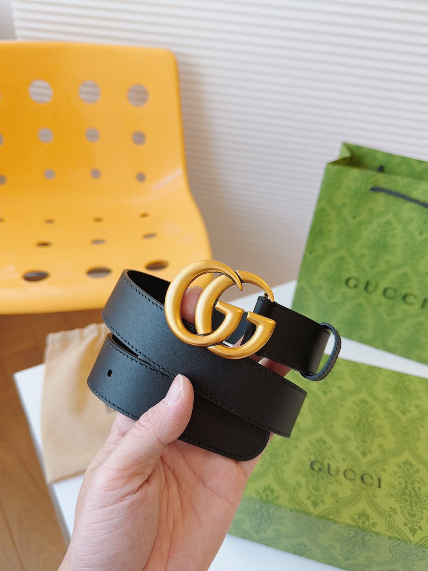 Gucci Female Basic Belt Cow Leather 20mm-30mm