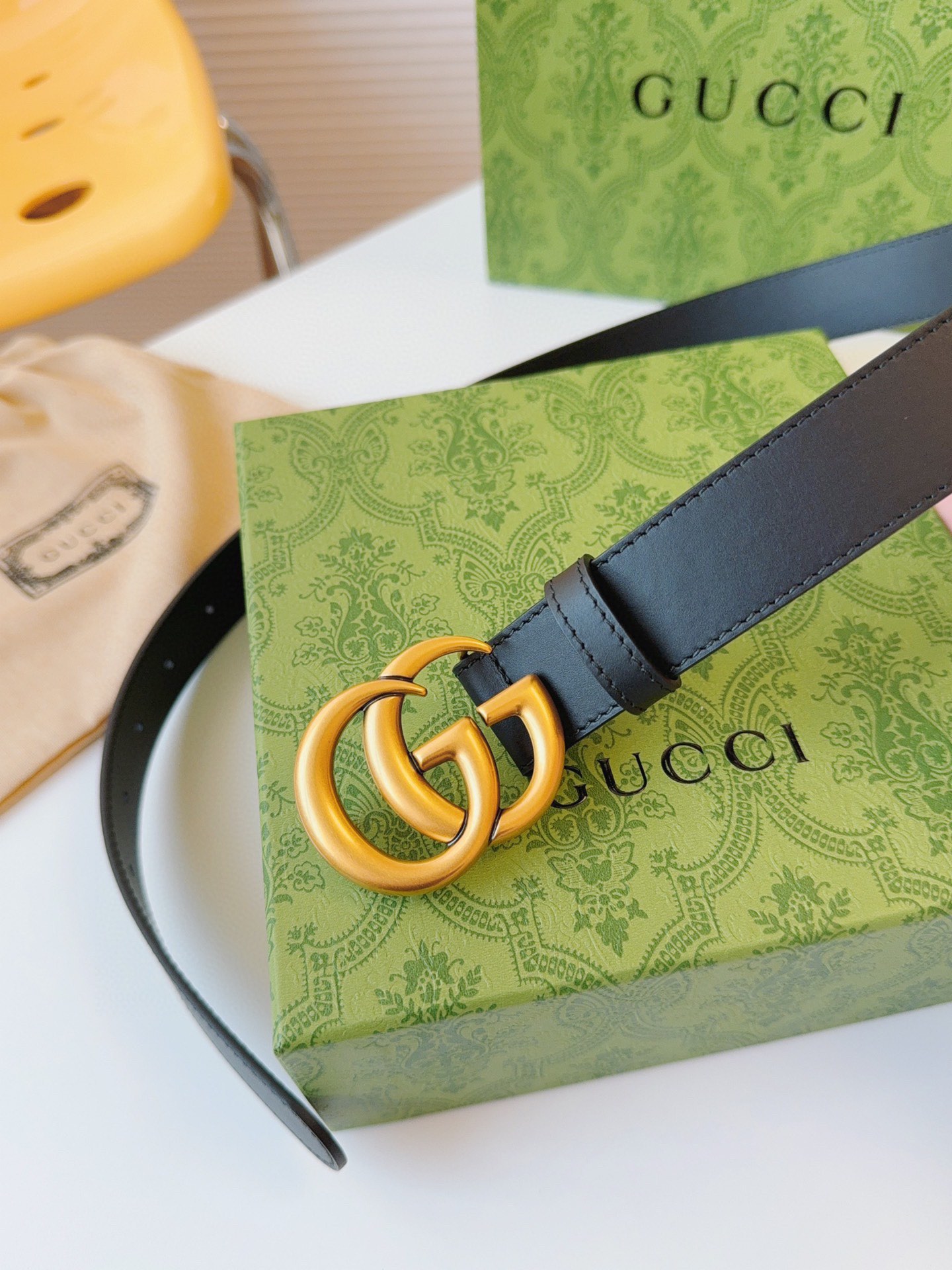 Gucci Female Basic Belt Cow Leather 20mm-30mm