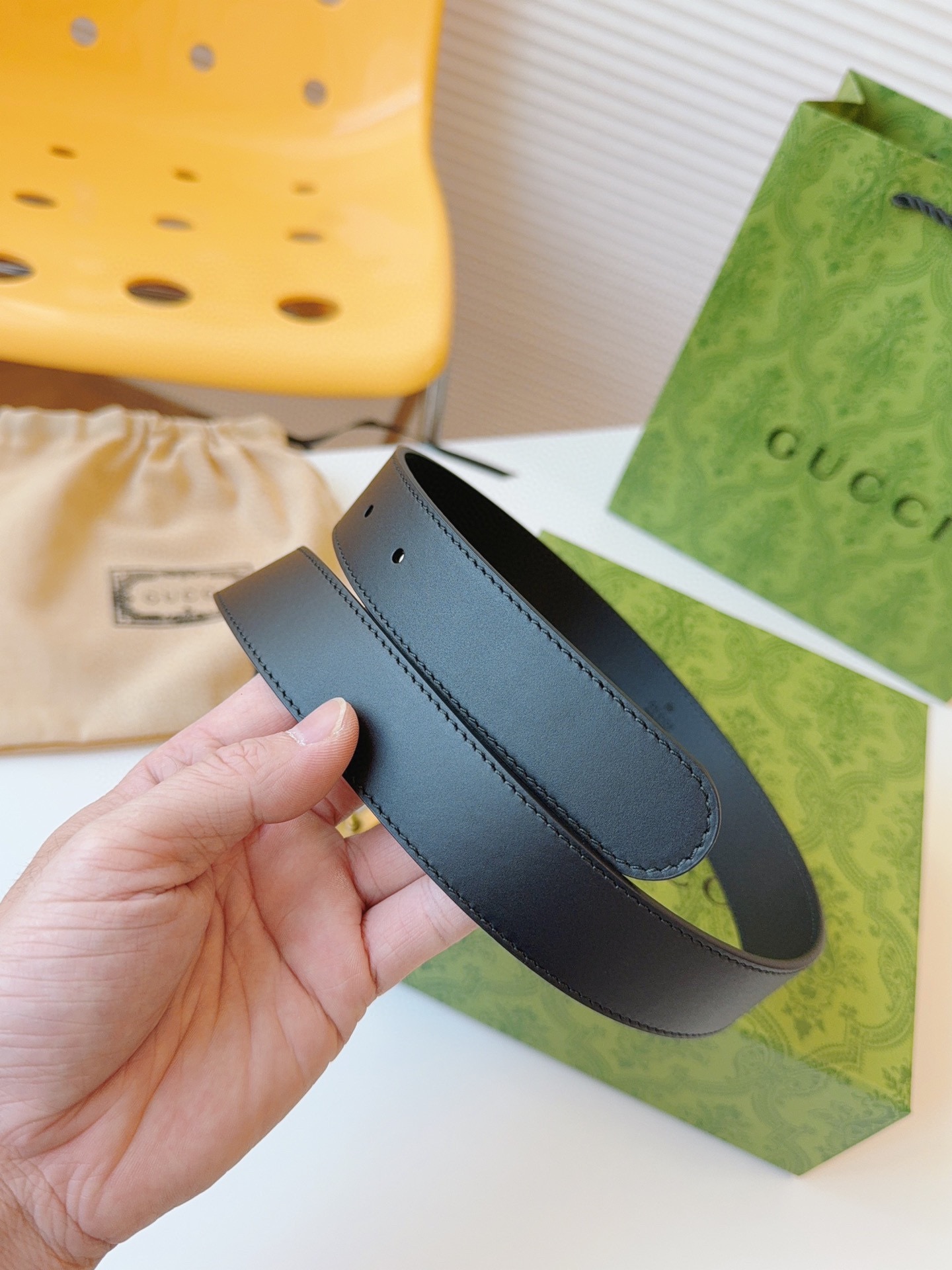 Gucci Female Basic Belt Cow Leather 20mm-30mm