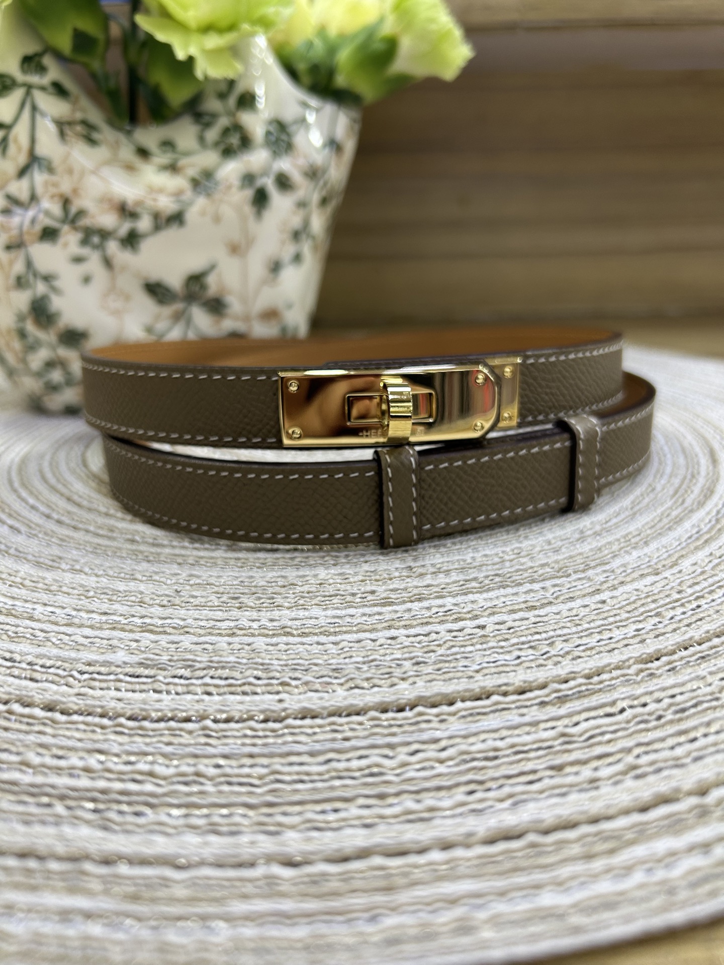 Female Leather Belt Cow Leather S-m-l