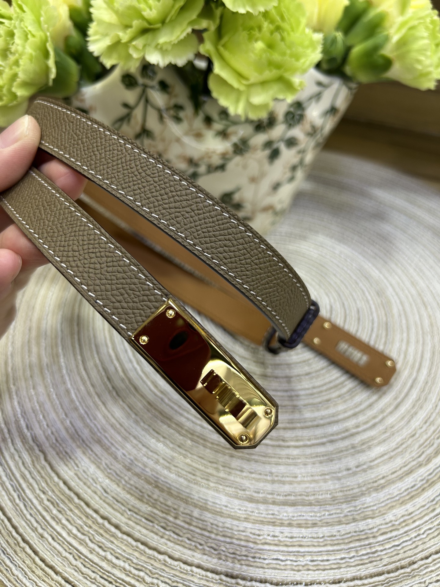 Female Leather Belt Cow Leather S-m-l