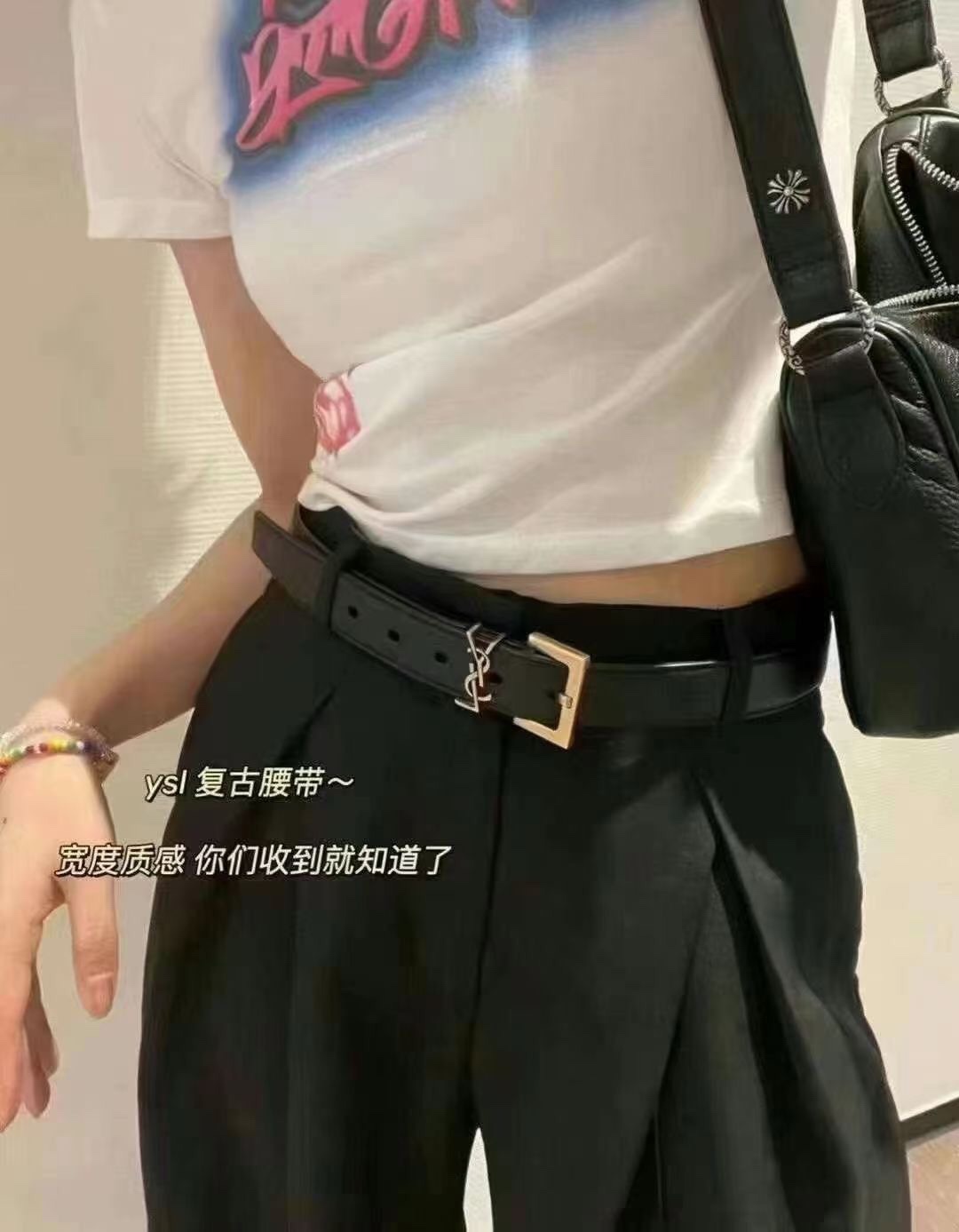 Saint Laurent Female Pin Buckle Belt S-l
