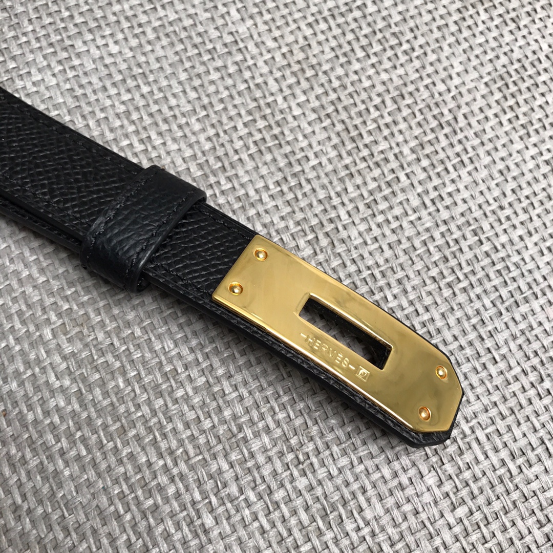 Hermès Female Leather Belt Cow Leather S-m