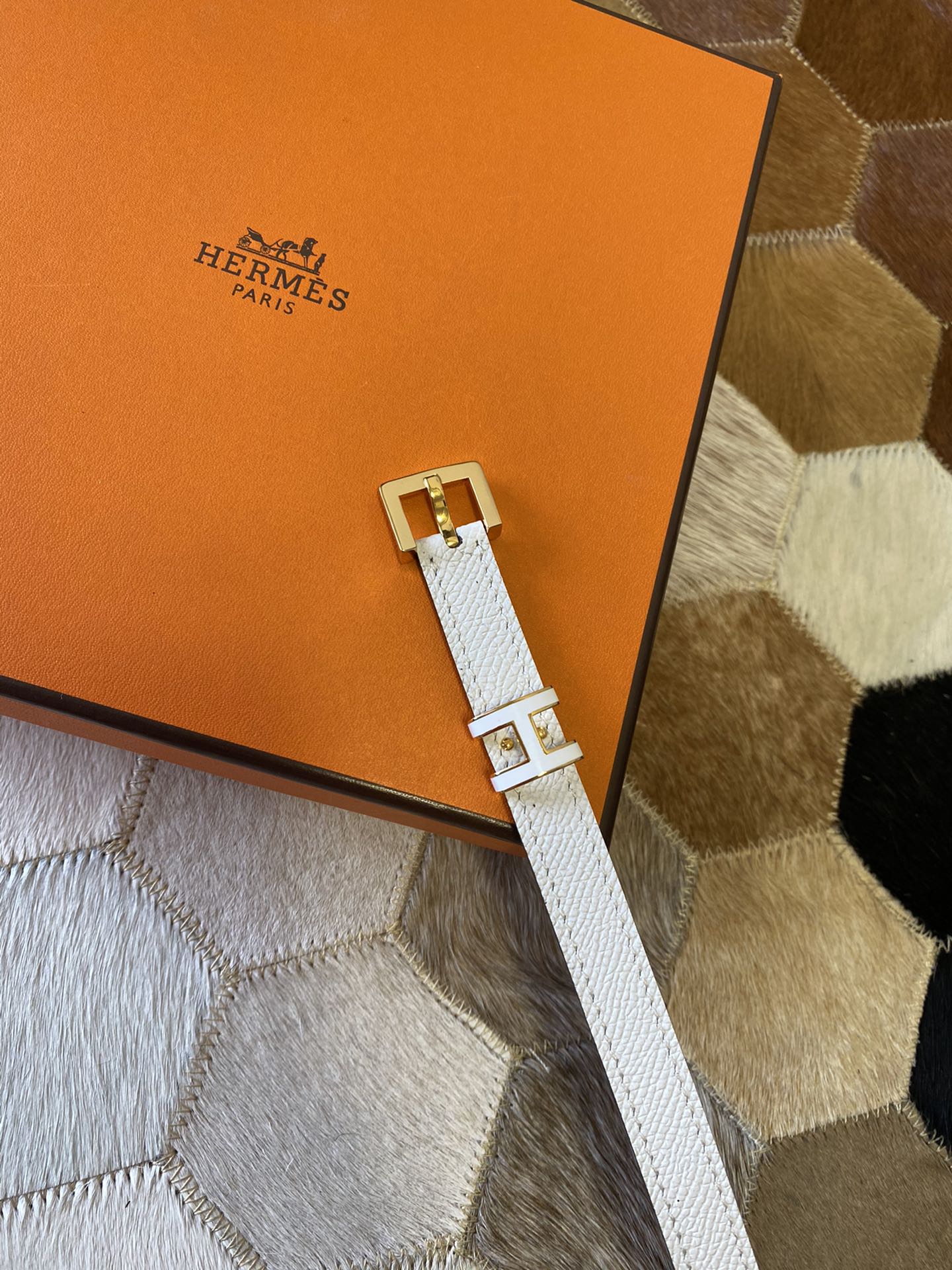 Female Basic Belt Cow Leather