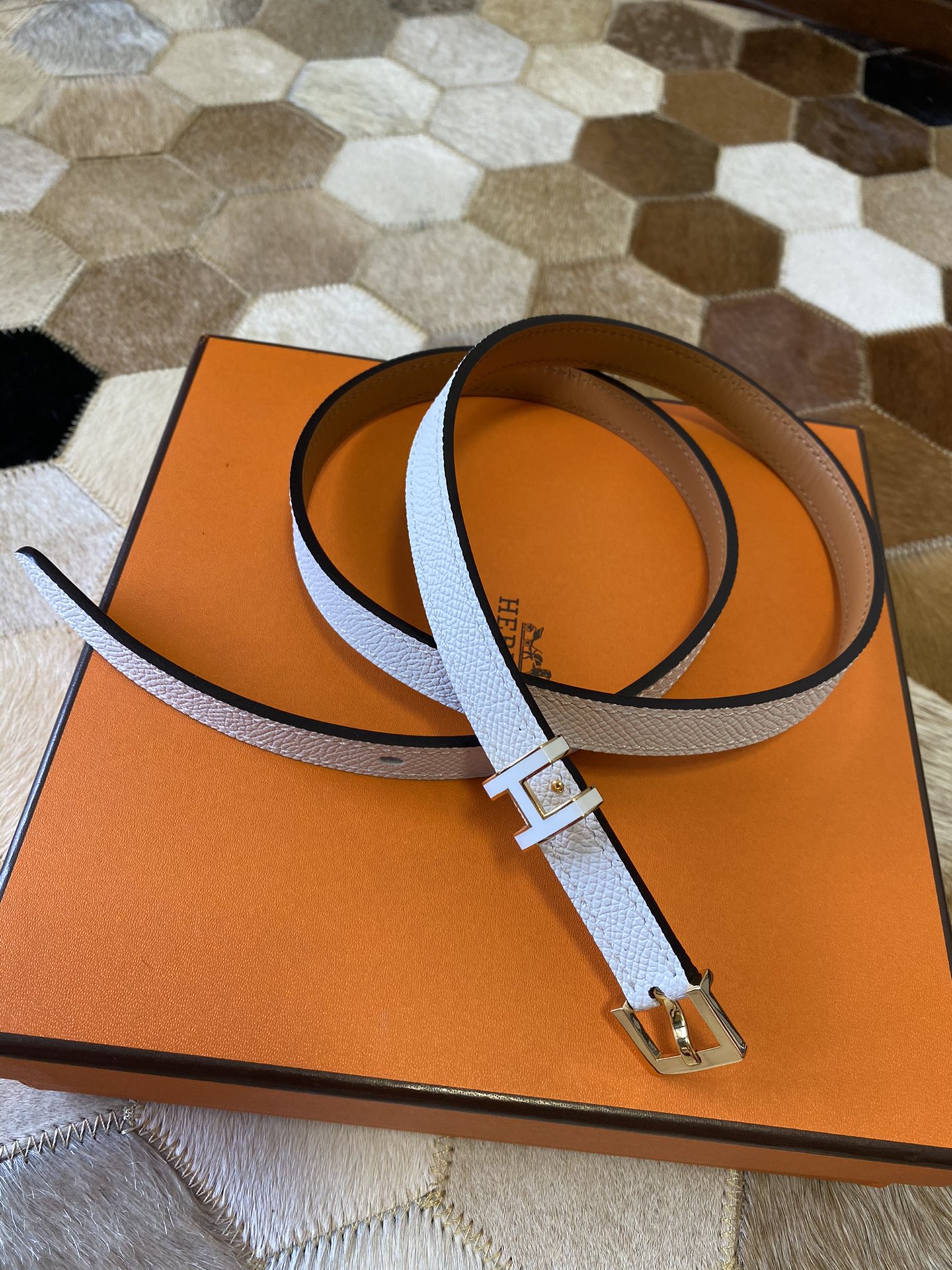 Female Basic Belt Cow Leather
