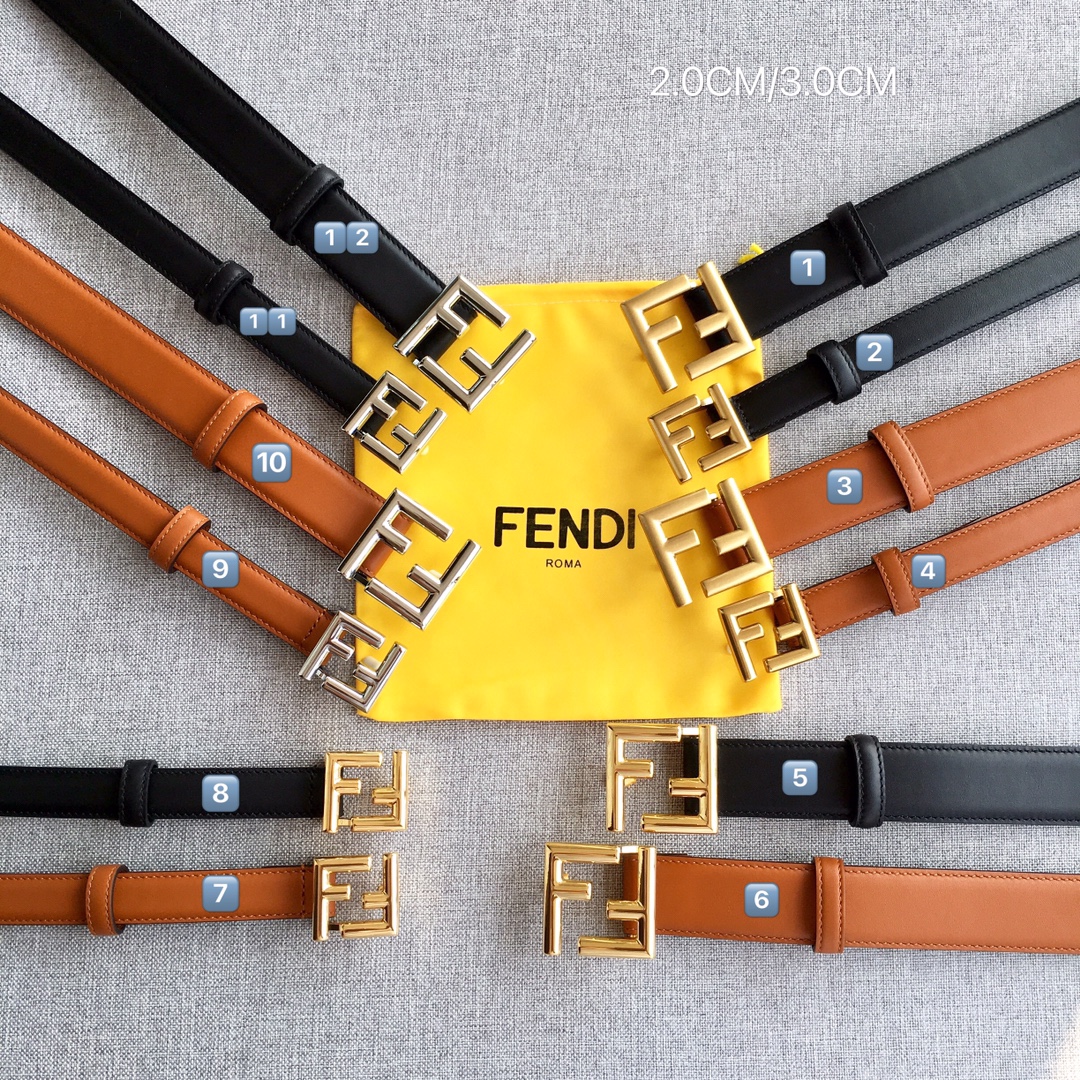 Fendi Female Basic Belt M