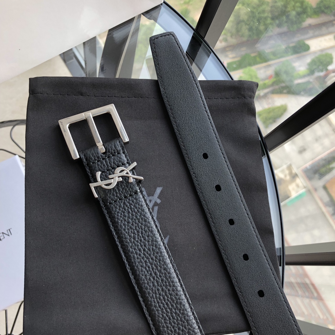 Saint Laurent Female Basic Belt S-m-l