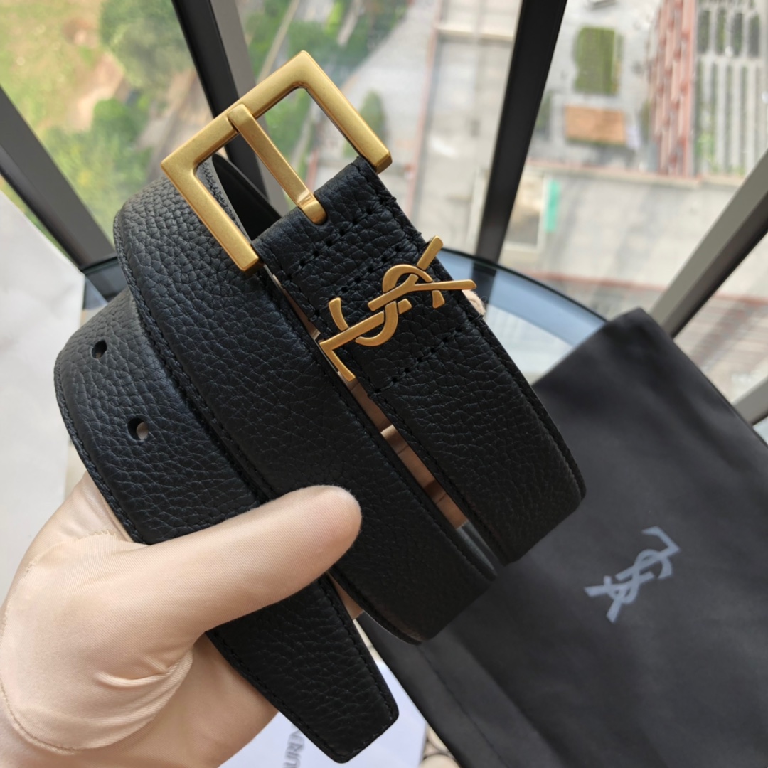 Saint Laurent Female Basic Belt S-m-l