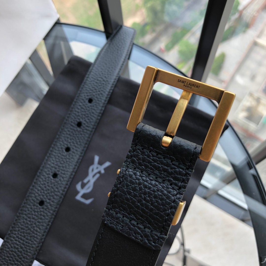 Saint Laurent Female Basic Belt S-m-l