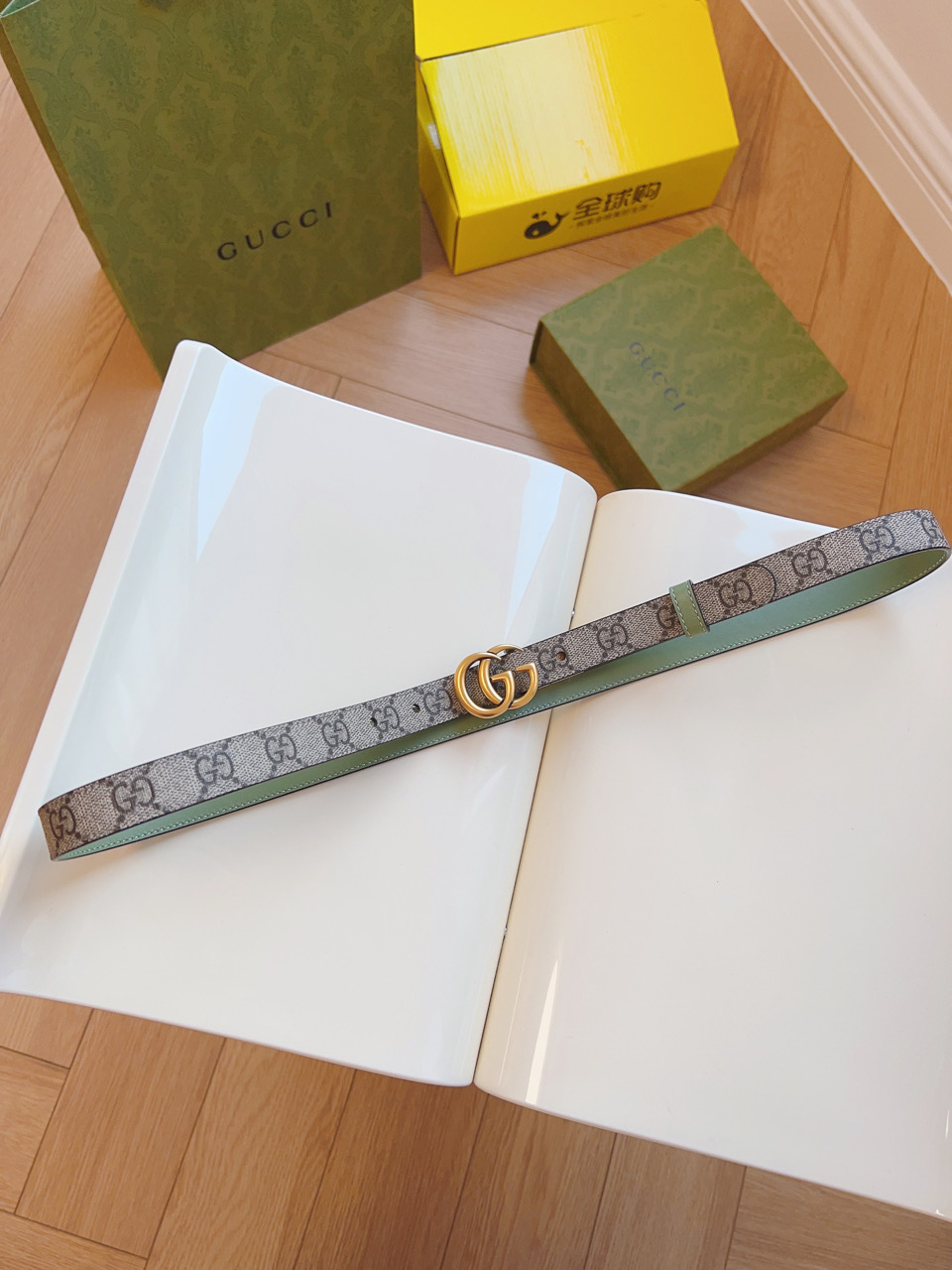 Gucci Female Basic Belt Cow Leather M