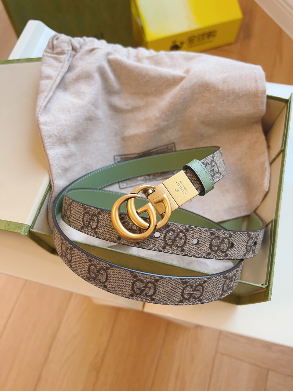 Gucci Female Basic Belt Cow Leather M