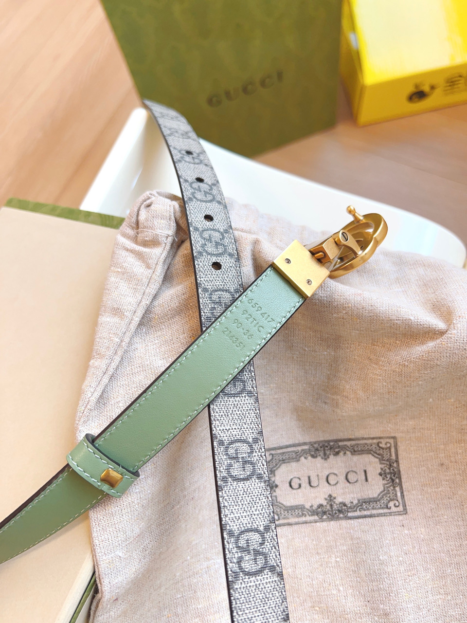 Gucci Female Basic Belt Cow Leather M