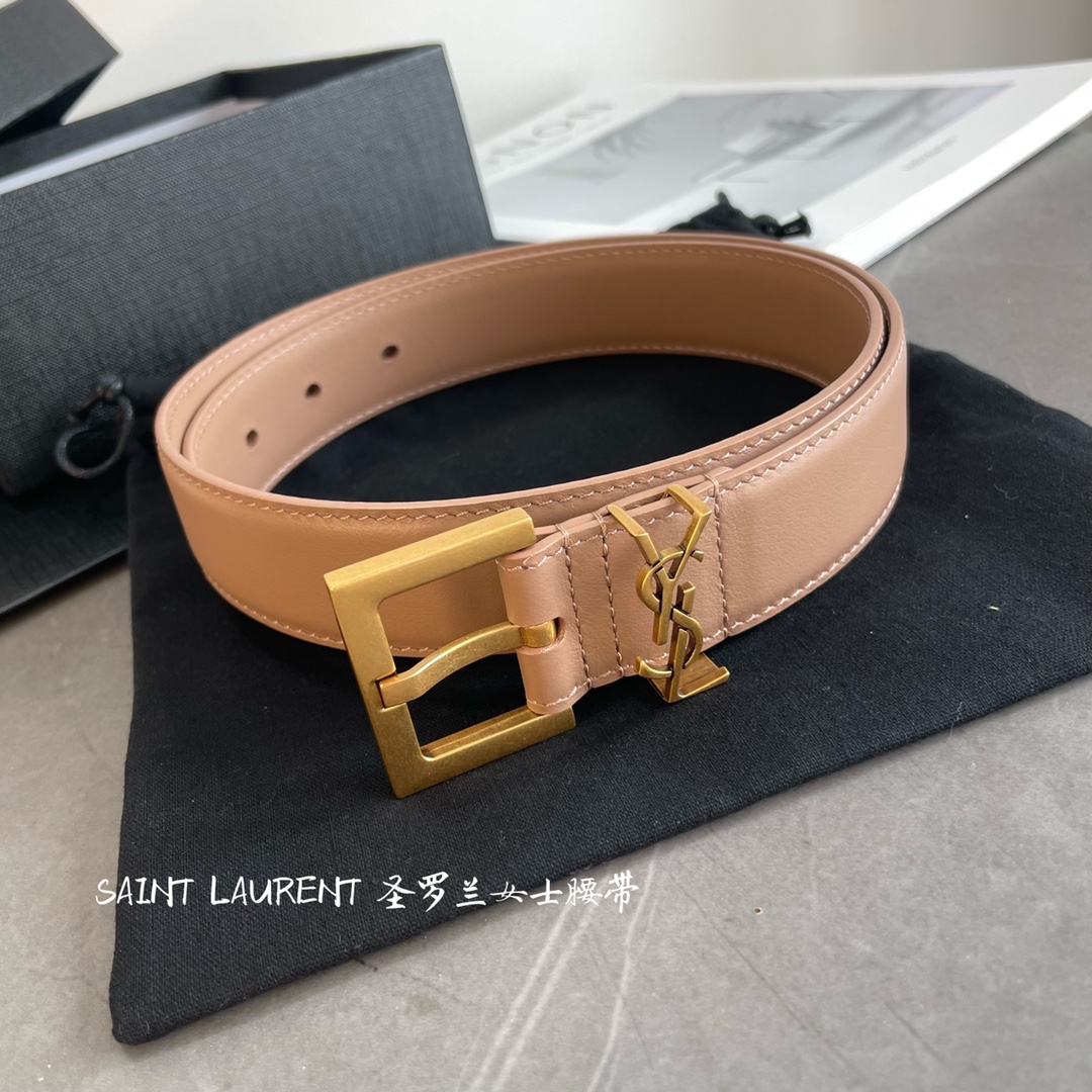 Saint Laurent Female Basic Belt S-m-l