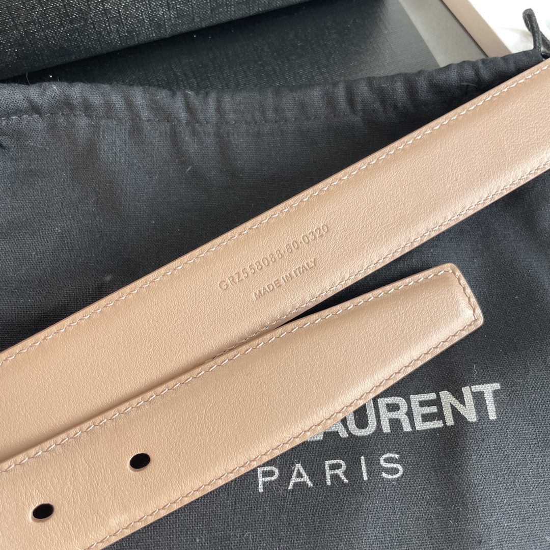 Saint Laurent Female Basic Belt S-m-l