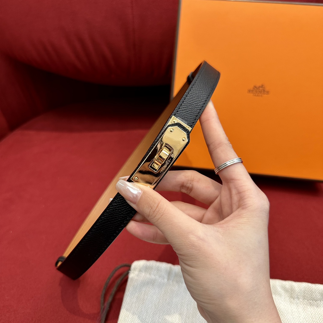 Hermès Female Basic Belt Cow Leather S-m-l