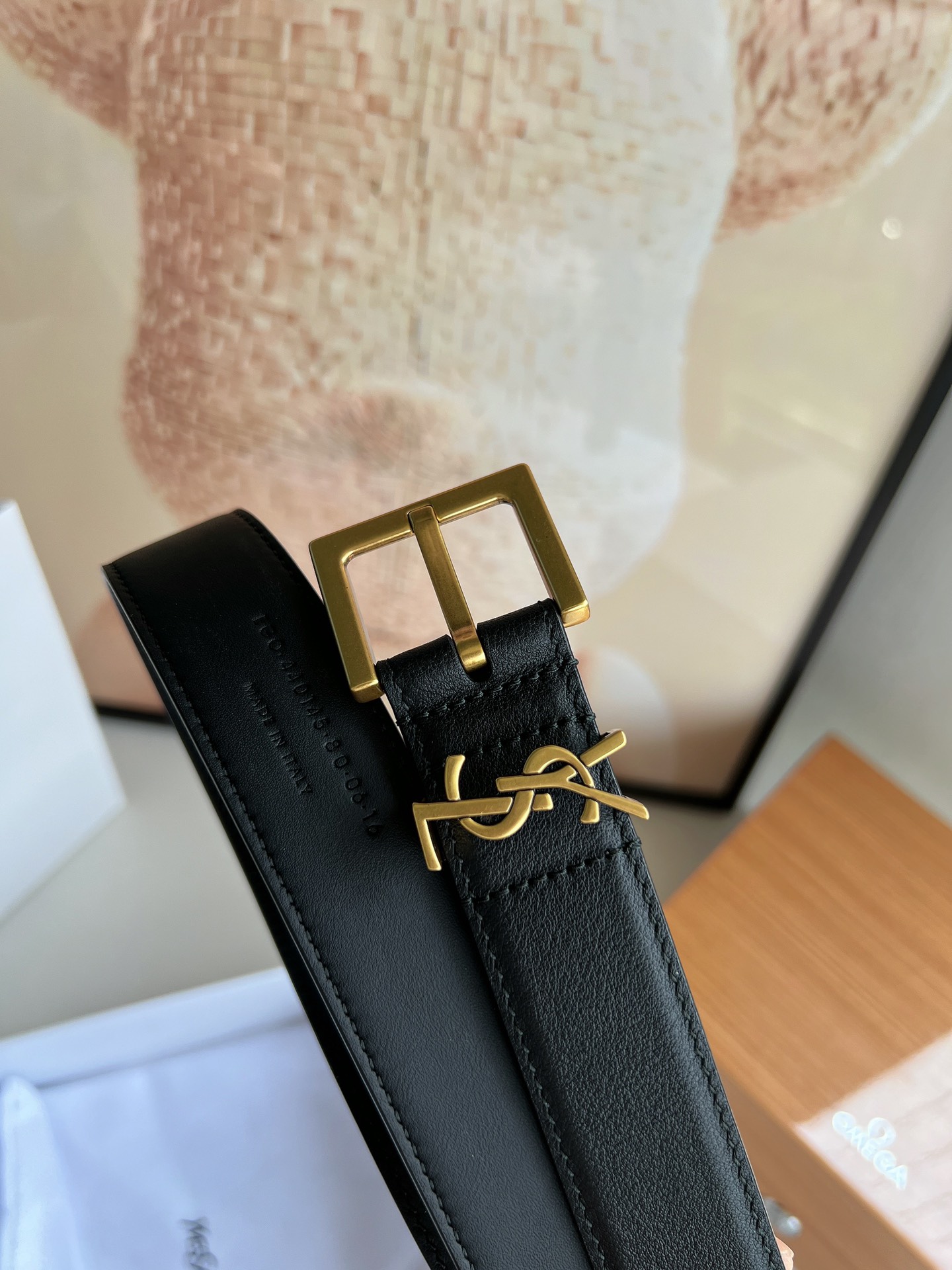 Saint Laurent Female Basic Belt S-m-l