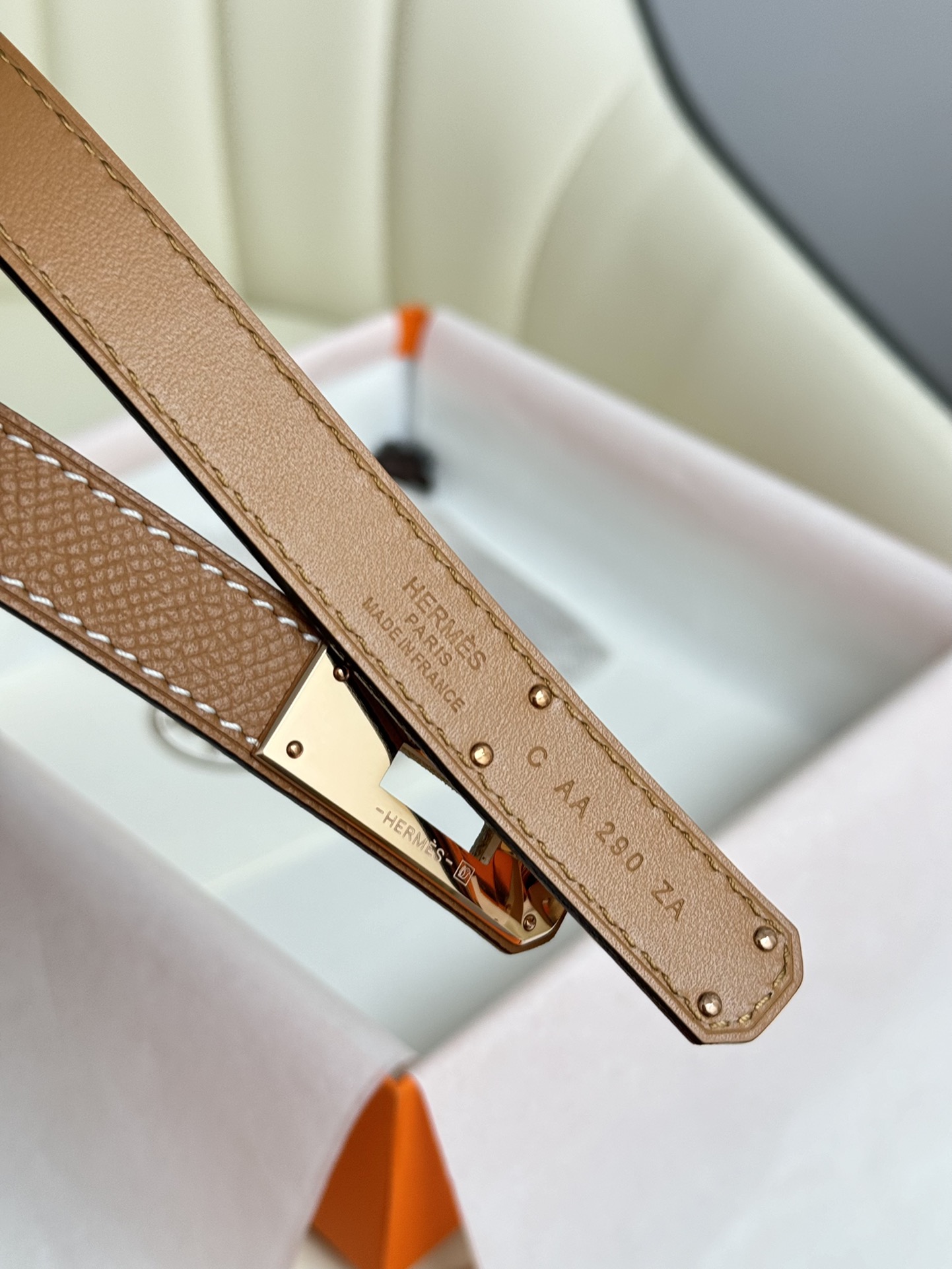 Hermès Female Basic Belt Adjustable 8mm