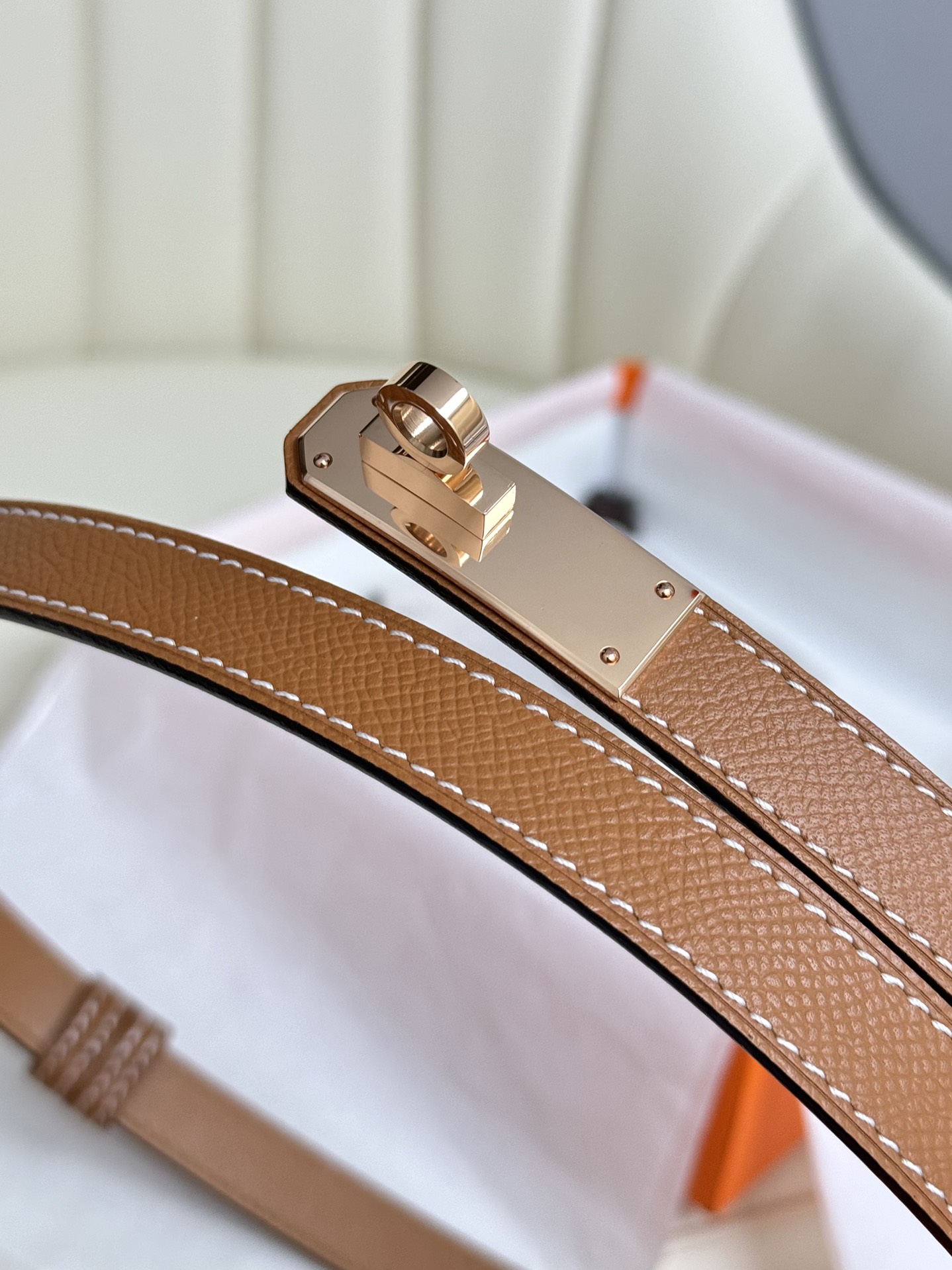 Hermès Female Basic Belt Adjustable 8mm