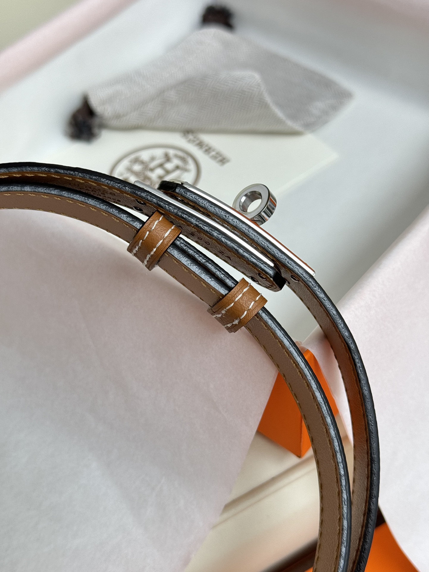 Hermès Female Basic Belt Adjustable 8mm