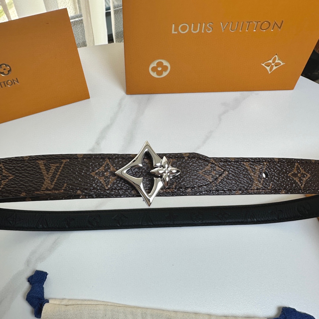 Louis Vuitton Female Basic Belt Canvas M