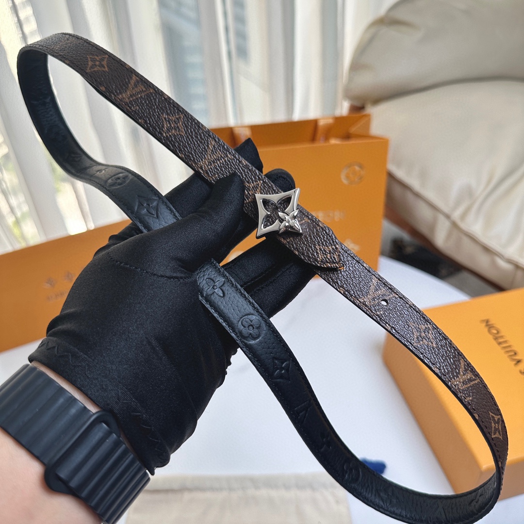 Louis Vuitton Female Basic Belt Canvas M