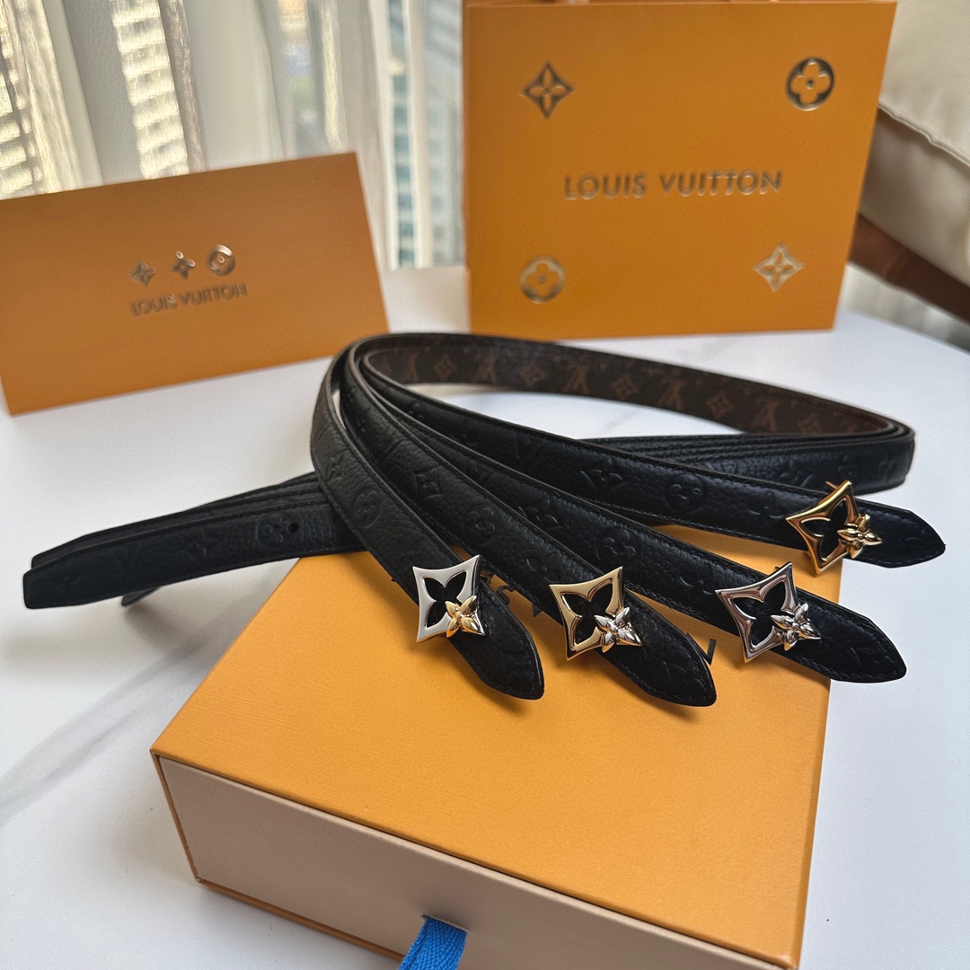 Louis Vuitton Female Basic Belt Canvas M