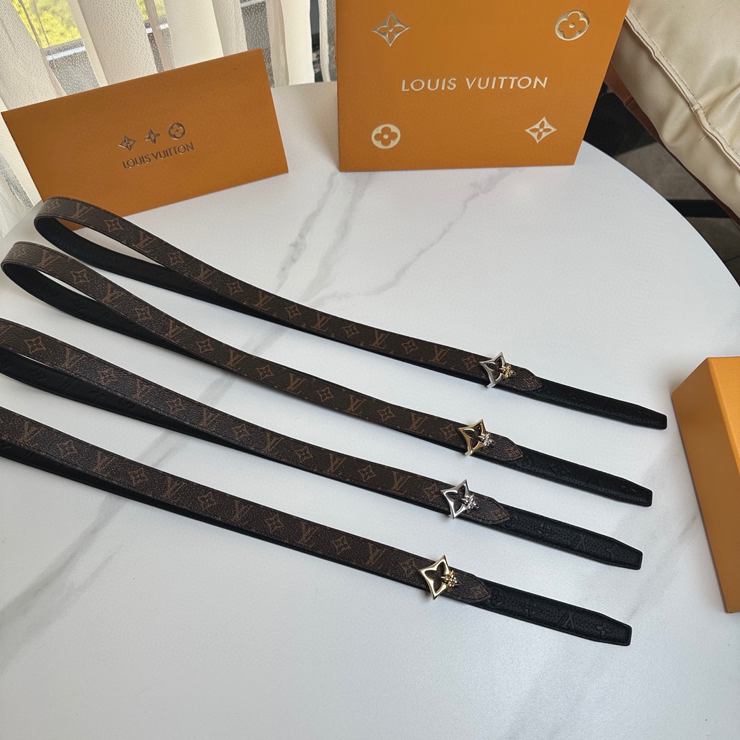 Louis Vuitton Female Basic Belt Canvas M