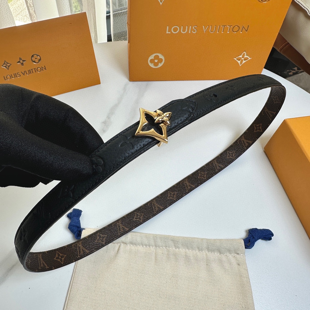 Louis Vuitton Female Basic Belt Canvas M