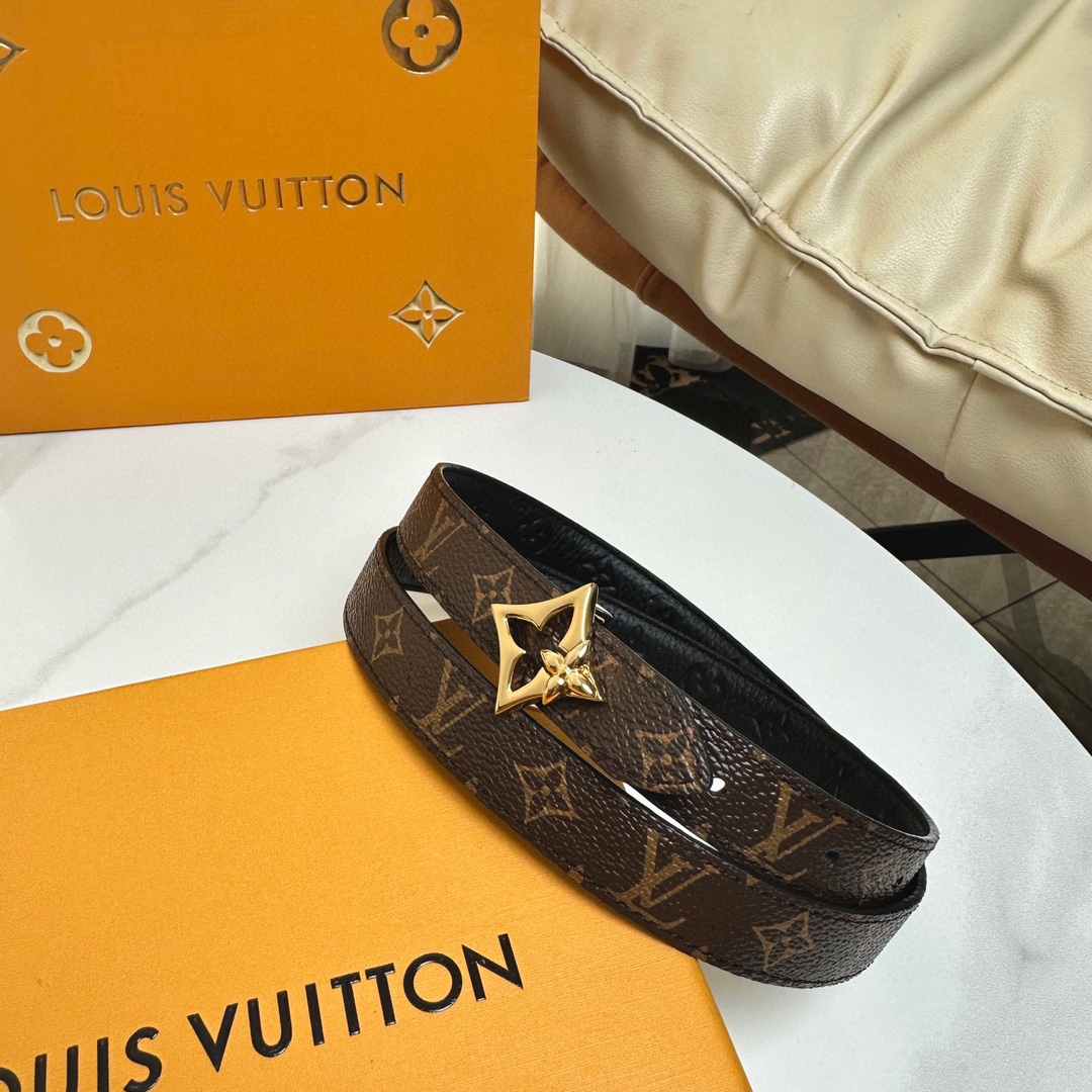 Louis Vuitton Female Basic Belt Canvas M